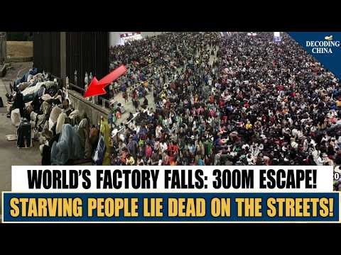 Mass Exodus Begins: 300 Million Abandon Major Cities, World’s Factory Has Fallen!