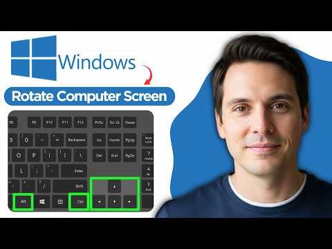 How to Rotate Computer Screen Windows 10/11 (2026 Full Guide)