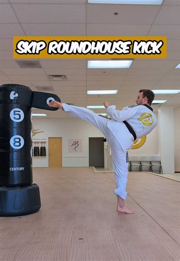 Skip Roundhouse Kick Tutorial | LG Martial Arts #martialarts #taekwondo #kickboxing