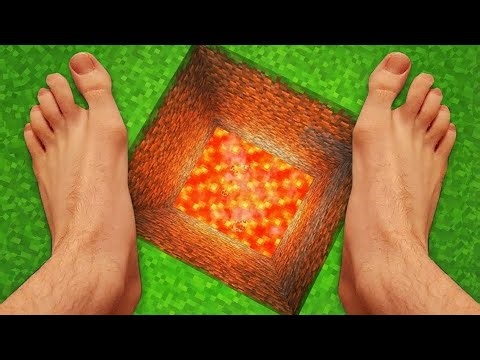 REALISTIC MINECRAFT IN REAL LIFE! - IRL Minecraft Animations / In Real Life Minecraft Animations