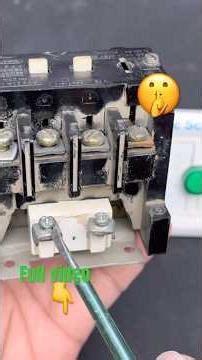Relay logic control wiring #electricsciencetrick #short #shorts @electricsciencetrickshort