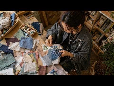 2 Eye-Catching Sewing Projects Using Scraps & Hand Embroidery Magic