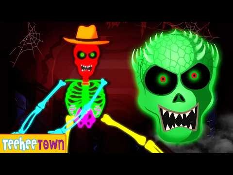 Skeletons Halloween Party Song | Spooky Halloween 2026 Songs | Teehee Town