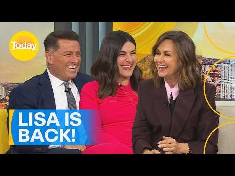 Lisa Wilkinson returns to Today for special new project and throwback | Today Show Australia