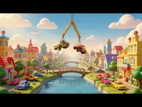 👉 BIG DISASTER in Toy City! 🚨 Cars Falling, Bridge Collapse & EPIC Rescue Team Saves Everyone!