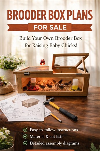 DIY Quail Brooder Build Plans & Chick Care Guide | 3D Step-by-step Woodworking PDF | Predator-proof Brooder Box With Bonus Care Checklist - Etsy