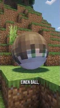 Du bist ein Ball! ⚽ #minecraft #minecraftmods #minecraftmemes