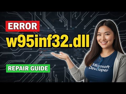 Fix w95inf32.dll Installer Error!