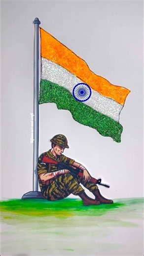 Happy Independence Day 🇮🇳 | Proud to Be Indian #rifanaartandcraft #shorts