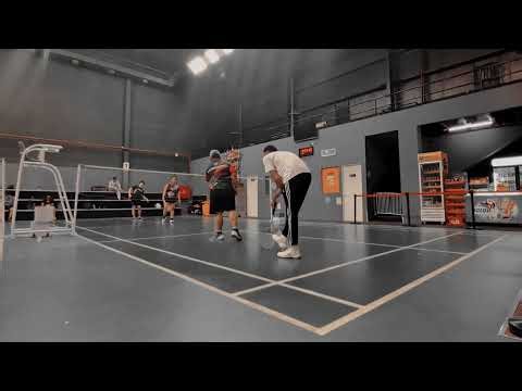 Unbelievable Badminton Battle! Wenna & Jayson Clash with Monching & Amir in Dubai