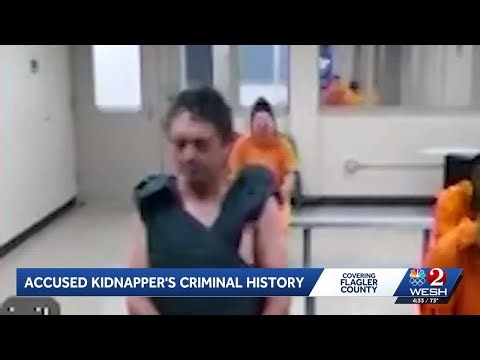 Alleged kidnapper in Central Florida has long criminal history