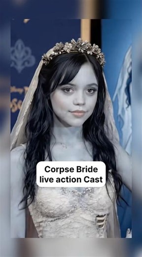Tim Burton’s Corpse Bride: The Perfect Live-Action Cast 🎬 #shortsfeed #disney #corpsebride