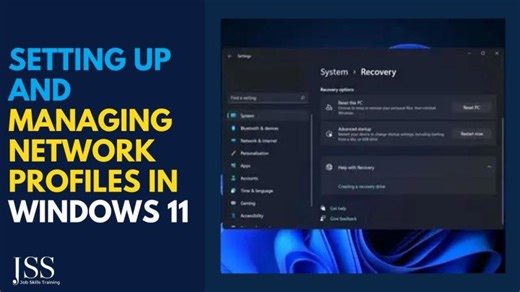 Windows 11: Setting Up and Managing Network Profiles | Private vs Public Explained | EDTECH4D - JOBSKILLSHARE