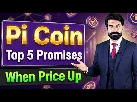 Pi Coin Top 5 Promises When Price Up | Pi Coin Update | Pi Network Update | Albarizon Crypto