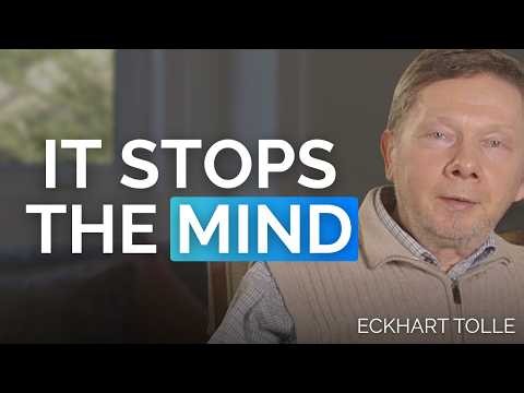 The one thought you cannot have while thinking | Eckhart Tolle