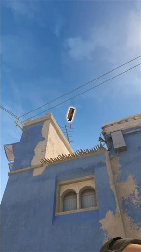 Simple Window Smoke From Top Mid On Mirage #shorts #cs2