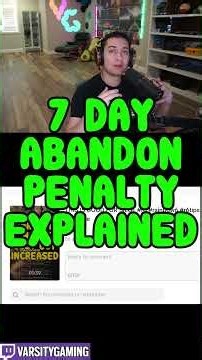 NEW ABANDON PENALTY EXPLAINED (SIEGE SCHOOL) #shorts