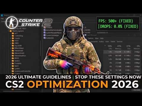 CS2 Optimization Guide 2026 – These Settings Are Destroying Your FPS (Fix NOW)