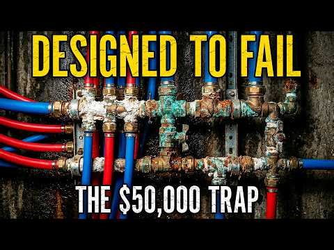 Why New PEX Plumbing Is Failing in Brand-New Homes (The Fitting Cover-Up)