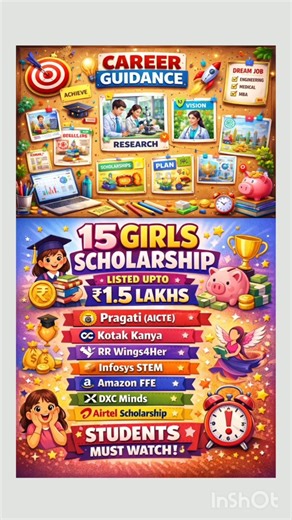 15 scholarship for girls only tamil #scholarship #educationloan #education #mbbs #womenempowerment