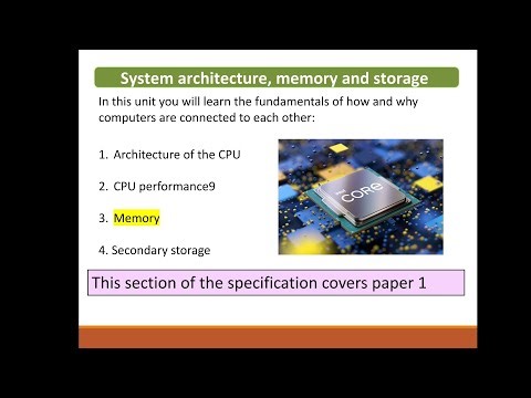 Crash course: GCSE Computer Science OCR Unit1 Lesson 3 #gcse #computerscience #ocr 