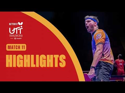 #UTTSEASON7 HIGHLIGHTS | Match 11: U Mumba TT vs PBG Pune Jaguars