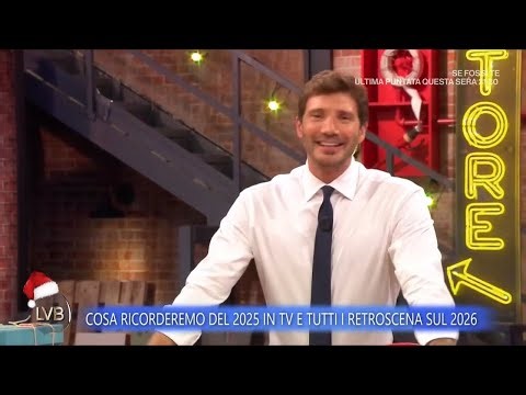 Stefano De Martino: in arrivo un nuovo progetto top secret! - La volta buna 29/12/2025