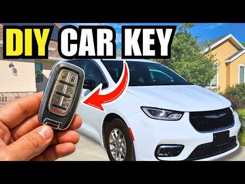 Easy DIY Key for Chrysler Pacifica 2018-2026 [Worlds First]