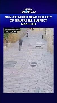 On Camera: Nun Attacked Near Old City Of Jerusalem, Suspect Arrested By Israel Police