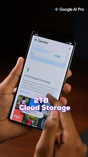 Free 2TB Google Cloud Storage 💀 with Google AI Pro - ft. Samsung S25 Ultra #google #samsung