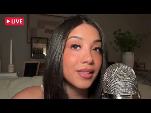 ASMR For When You Feel Lonely 🤍 (Yapping, Mouth Sounds, Tapping..) Livestream Replay 