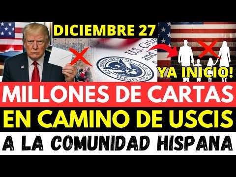 MILLONES DE CARTAS EN CAMINO DE USCIS A LA COMUNIDAD HISPANA