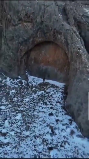 Is this a door in the Dzungarian Alatau Mountains of Kazakhstan