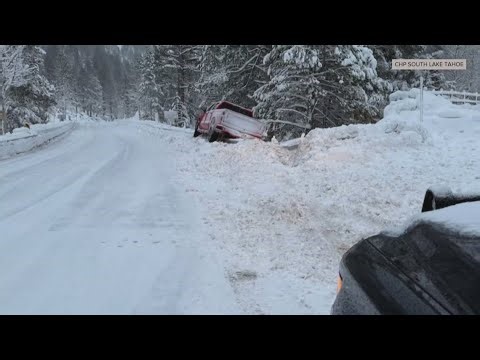 Sierra snow turns post-Christmas trips into hours-long delays