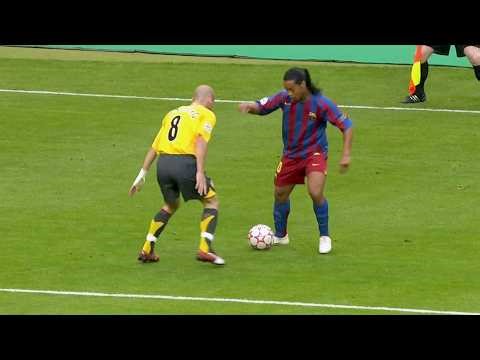 Ronaldinho 2006👑Ballon D'or Level Skills, Tricks, Dribbling, Passes and Goals