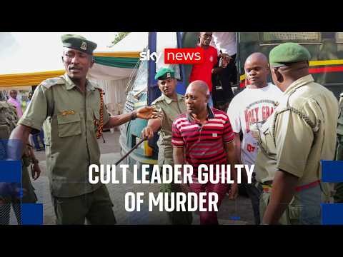 Kenyan doomsday cult leader found guilty of murdering almost 200 children