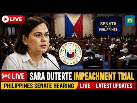 Sara Duterte Hearing LIVE: The Biggest Moments from the Sara Duterte Impeachment Senate Hearing