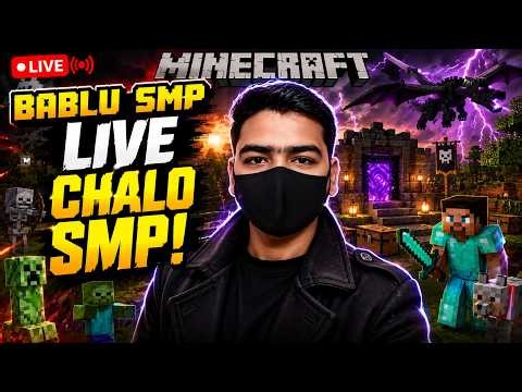 🔴 BABLU SMP LIVE ! #herobrine #minecraft #shorts #entity