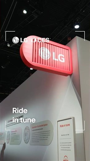 Ride in tune : LG at CES 2026 | LG