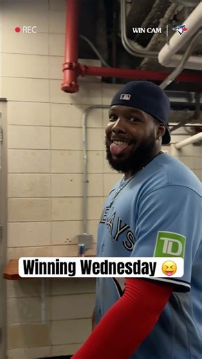 Late Night Win Cam 🎥😁 #MLB #BlueJays #Toronto