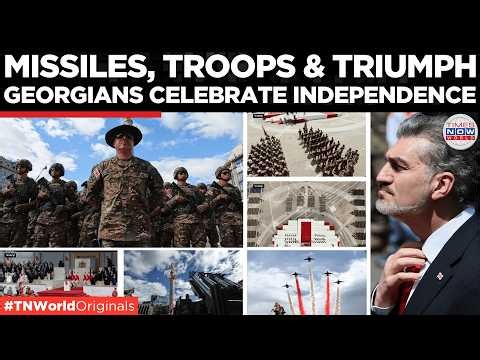WATCH: Jaw-Dropping Parade, Jets & Proud Crowds in Tbilisi Mark Georgia's Independence Day 2026