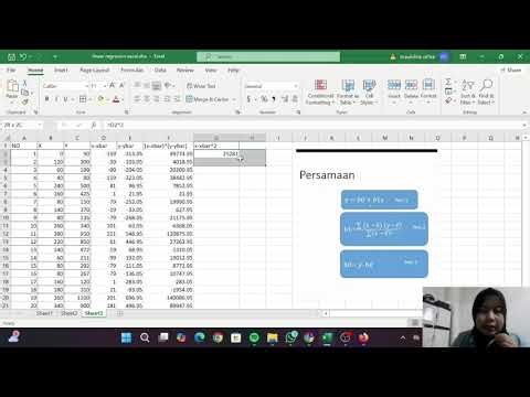 Metode Estimasi dalam data mining dan algoritma linear regission dengan Excel dan Rapidminer