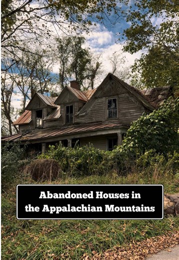 Abandoned Houses in the Appalachian Mountains