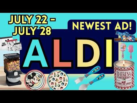 ALDI: Full Ad July 22 -July 28, 2026-NEW ALDI FINDS!