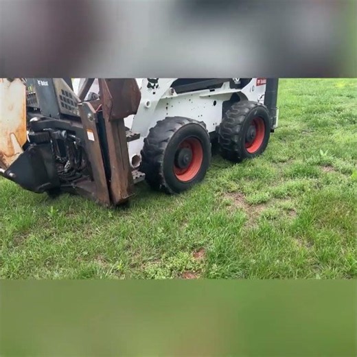GovDeals: Bobcat A300 All Wheel Steer w/bobcat backhoe