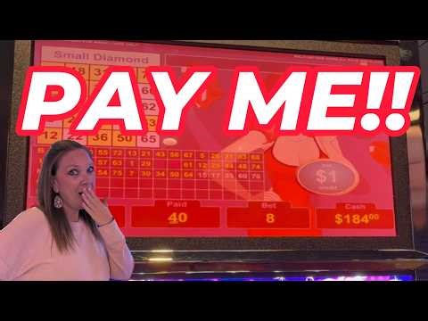 Hot Red Ruby Was On Fire!!! #vgt #redscreen #casino