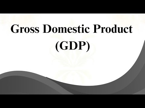 What is GDP?