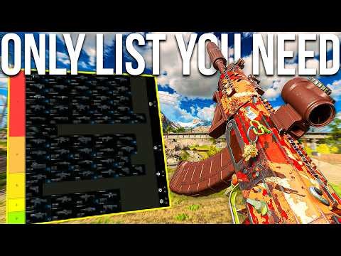 The ULTIMATE BATTLEFIELD 6 WEAPON TIER LIST! (Season 3)