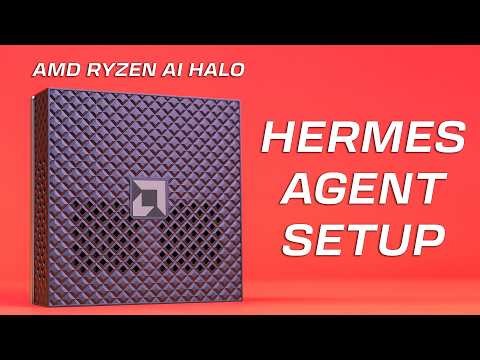 How To Set Up A Hermes AI Agent With AMD Ryzen AI Halo | Micro Center