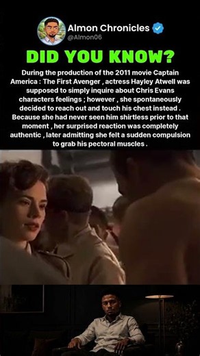 During the production of the 2011 movie Captain America The First Avenger, actre...